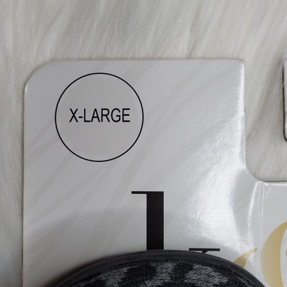 Kooba Leopard Open Toe Scuff Memory Foam Slippers Womens XL (9.5-10.5) NEW - Picture 7 of 8